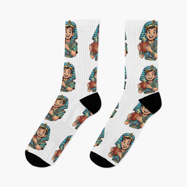Item preview, Cute Egyptian Pharaoh Boy Holding Hot Coffee Mug designed and sold by GulfSignature.