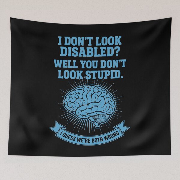 Item preview, Disability Awareness I Dont Look Disabled designed and sold by LuminOrb.