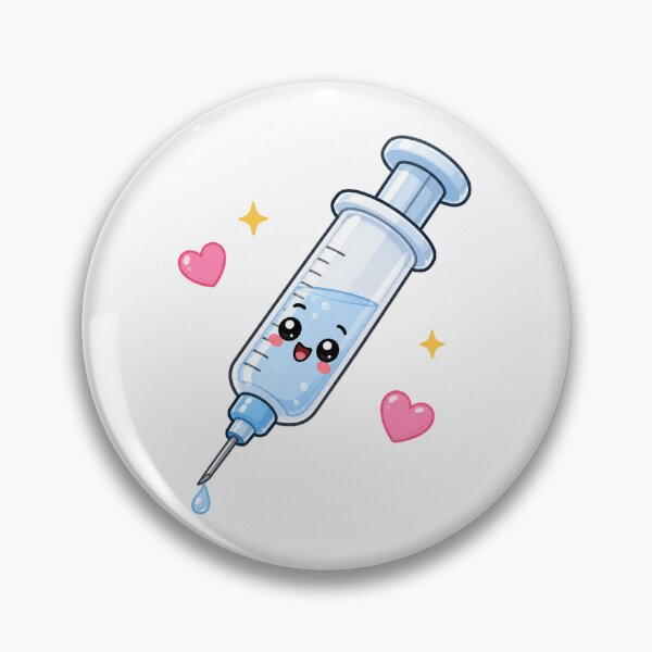 Item preview, Kawaii syringe designed and sold by Collection Touillette.