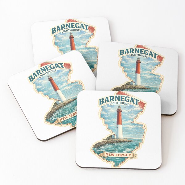 Item preview, Barnegat Lighthouse a Barnegat Lighthouse a Barnegat Lighthouse designed and sold by yunamaliskova.