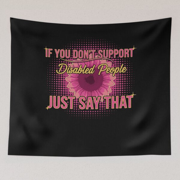 Item preview, Disability Awareness Support Disabled People Just designed and sold by LuminOrb.