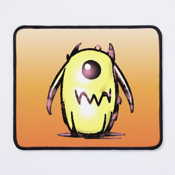 Item preview, Yellow Monster One Eye Cute Kawaii Monster Alien Funny designed and sold by AstronautMerch.