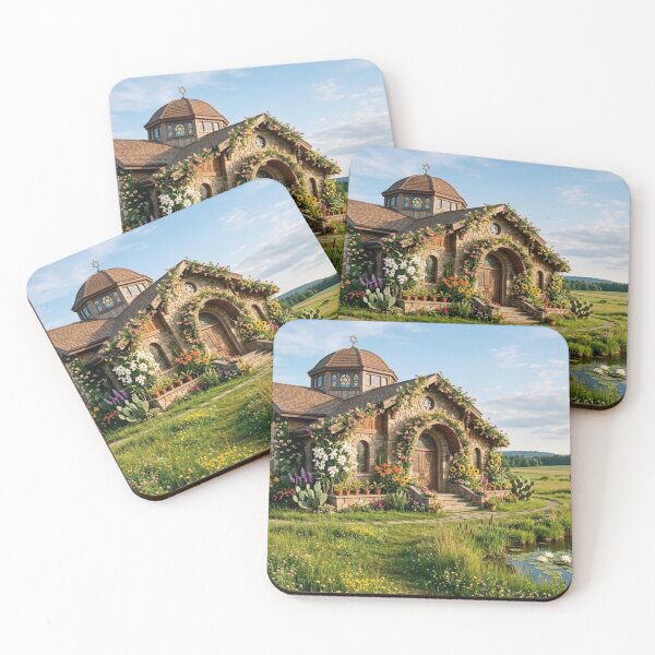 Item preview, Holy Synagogue in Captivating Enchanted Meadow designed and sold by Uniqueartai.