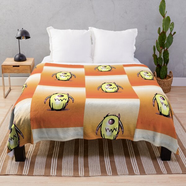 Item preview, Yellow Monster One Eye Cute Kawaii Monster Alien Funny designed and sold by AstronautMerch.