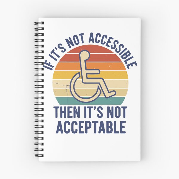 Item preview, Disability Awareness If Its Not Accessible designed and sold by LuminOrb.