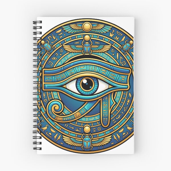 Item preview, Golden Eye of Horus, ancient egypt art, gold foil, protection symbol,  eye art designed and sold by GulfSignature.