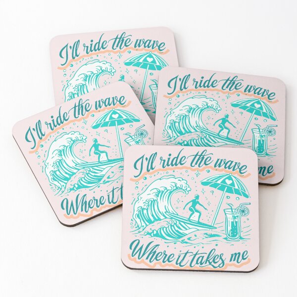 Item preview, I'll ride the wave where it takes me - sea designed and sold by Stefrait-7.