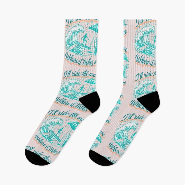 Item preview, I'll ride the wave where it takes me - sea designed and sold by Stefrait-7.