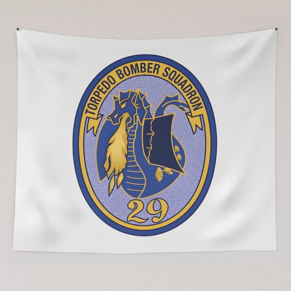 Item preview, Official Insignia of Torpedo Bomber Squadron 29 (VT-29) designed and sold by CharlieDesings.