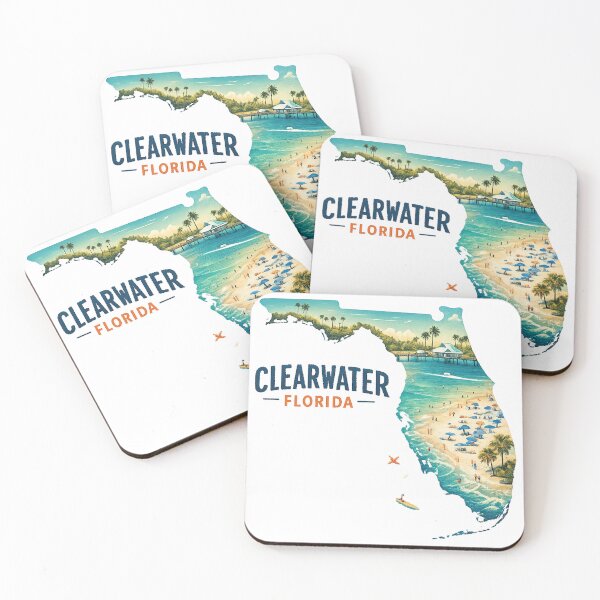 Item preview, Clearwater Florida - Travel Art designed and sold by yunamaliskova.