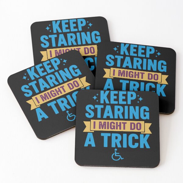 Item preview, Disability awareness Keep Staring designed and sold by LuminOrb.