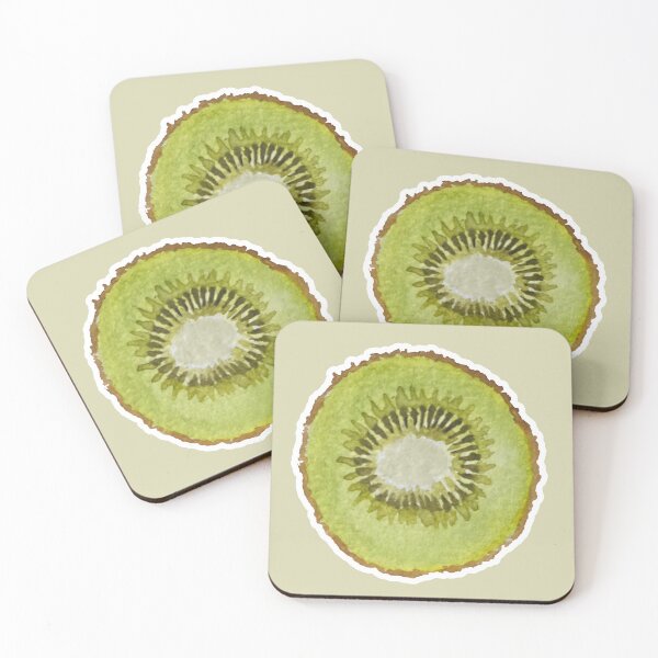 Item preview, Sweet Kiwi in watercolour designed and sold by Blackberries & Moss.