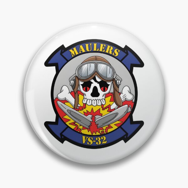 Item preview, Official Insignia of Sea Control Squadron 32 (VS-32) "Maulers" designed and sold by CharlieDesings.