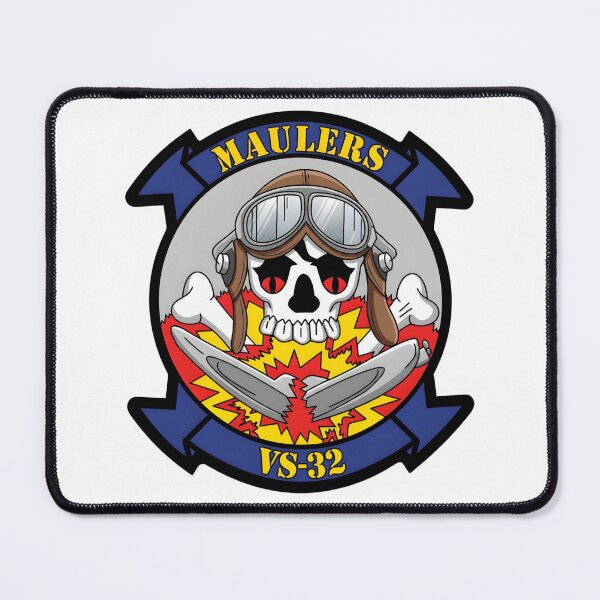 Item preview, Official Insignia of Sea Control Squadron 32 (VS-32) "Maulers" designed and sold by CharlieDesings.