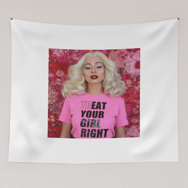 Item preview, Alexa Demie Treat Your Girl Right Floral Bombshell designed and sold by y2kponyclub.