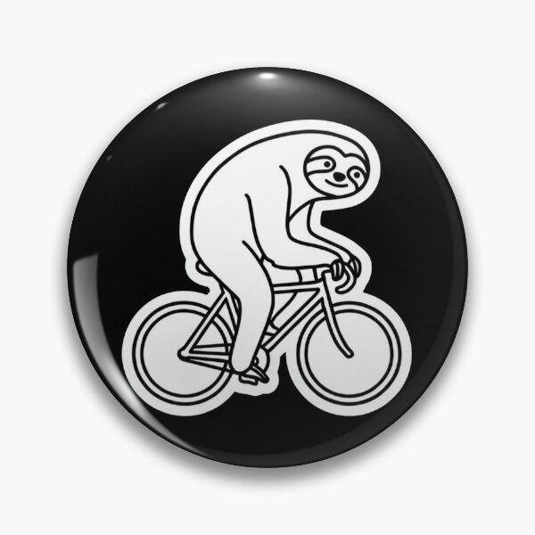 Item preview, The Lazy Cyclist designed and sold by LineArtUniverse.