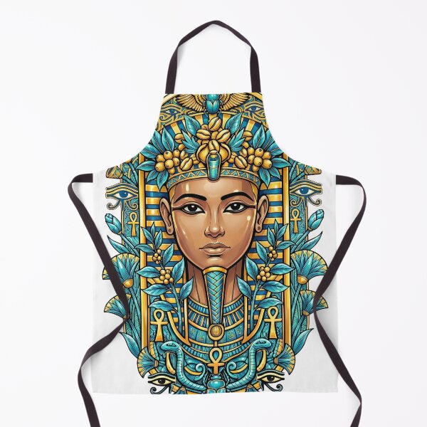 Item preview, Ancient Egypt Golden Mask – Tutankhamun Pharaoh Artwork designed and sold by GulfSignature.