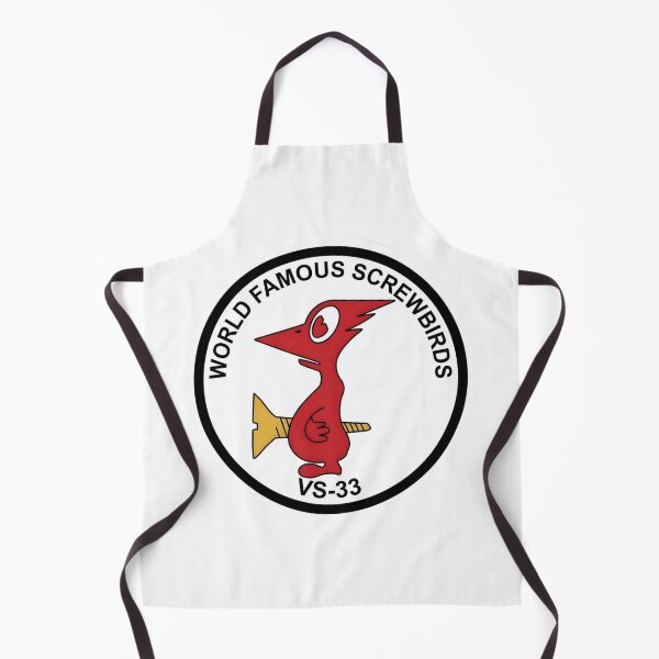 Item preview, Official Insignia of Sea Control Squadron 33 (VS-33) "World Famous Screwbirds" designed and sold by CharlieDesings.