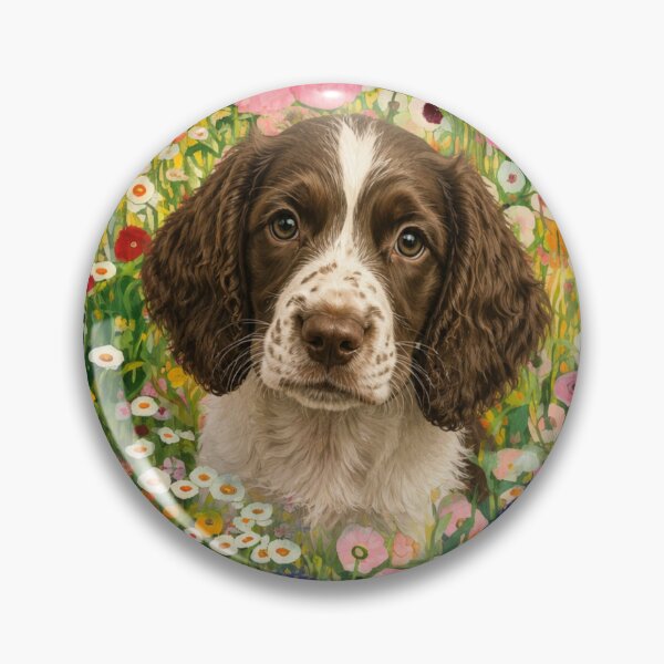 Item preview, Klimt Springer Spaniel designed and sold by Blue  Robin.