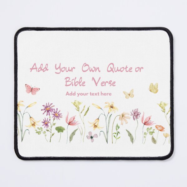 Item preview, Add Your Own Quote or Bible Verse designed and sold by HisDesignCo.