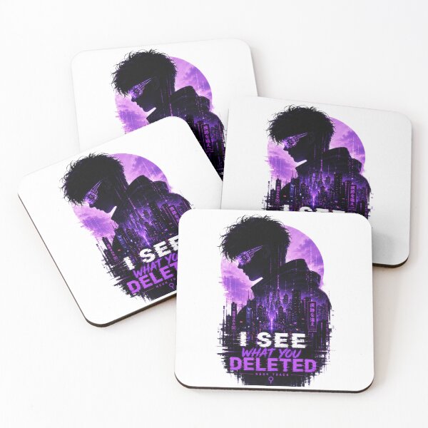 Item preview, Truth Is Encrypted – Cyberpunk Silhouette Design | Futuristic Glitch Aesthetic designed and sold by AFI-Studio.