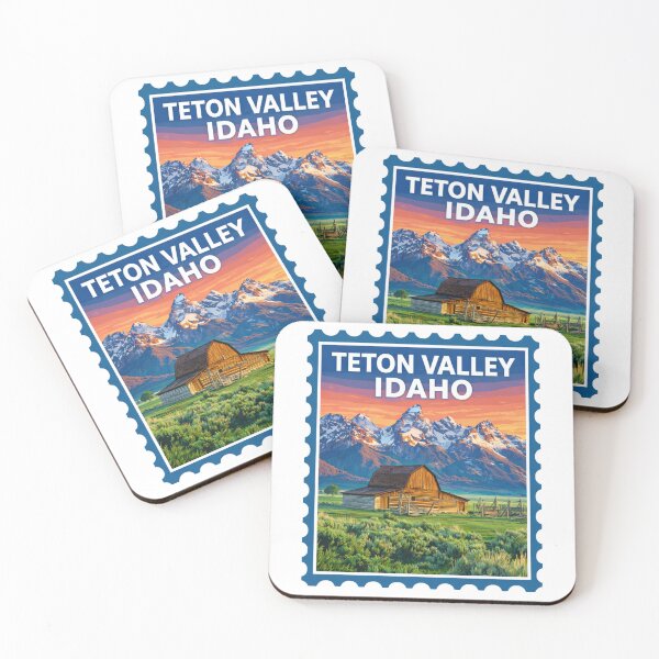 Item preview, Idaho Teton Valley Stamp designed and sold by yunamaliskova.