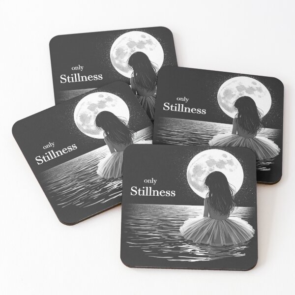 Item preview, Stillness Vol.1 — Moonlit Girl Art Print Stillness  designed and sold by HopeInkStudio.