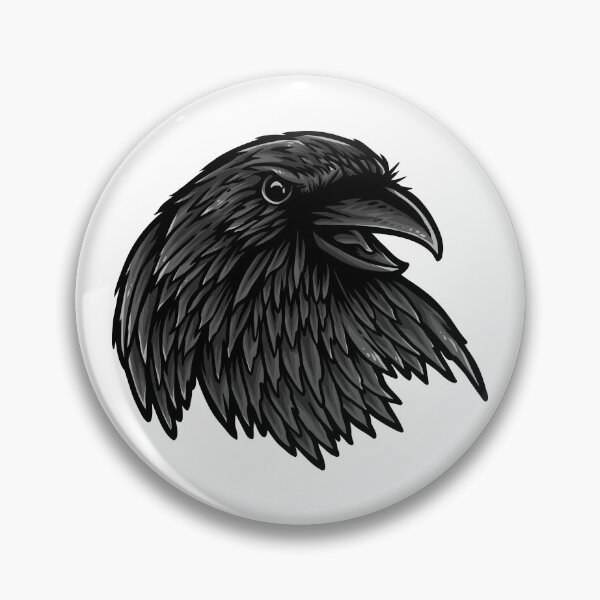 Item preview, Dark Rise of the Raven - Mystic Gothic Bird Art designed and sold by 1001T-Shirt.
