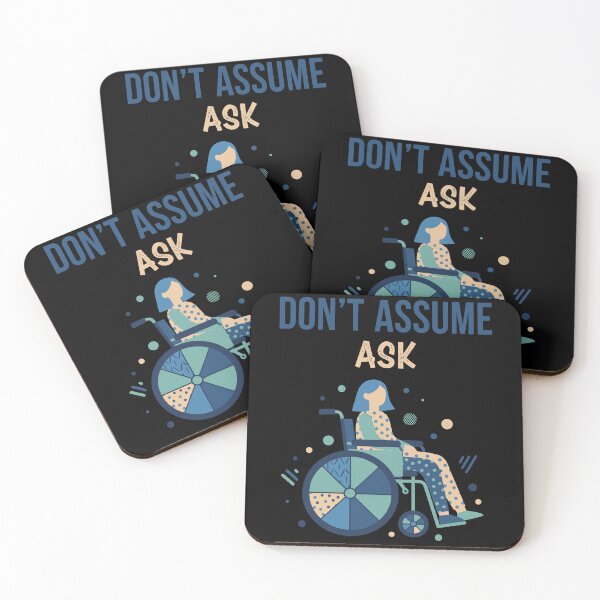 Item preview, Disability awareness Dont Assume Ask Disability designed and sold by LuminOrb.