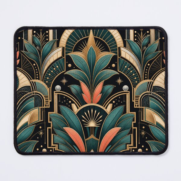 Item preview, Chrome Garden Neo Deco Pattern designed and sold by BrentonAndCo.