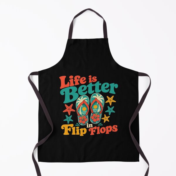 Item preview, Life is Better in Flip Flops Summer Beach Vacation designed and sold by clothesy7.