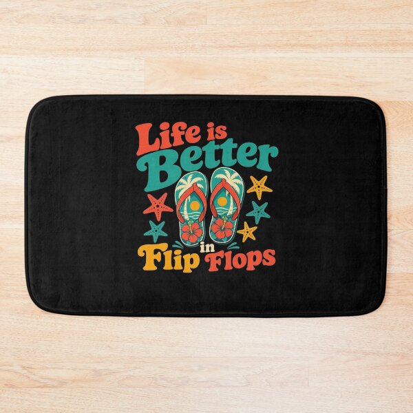 Item preview, Life is Better in Flip Flops Summer Beach Vacation designed and sold by clothesy7.