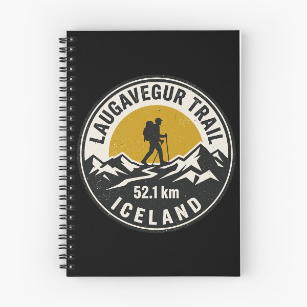 Item preview, Laugavegur Trail Iceland Hiking Badge designed and sold by Digital Art Works  Hub.