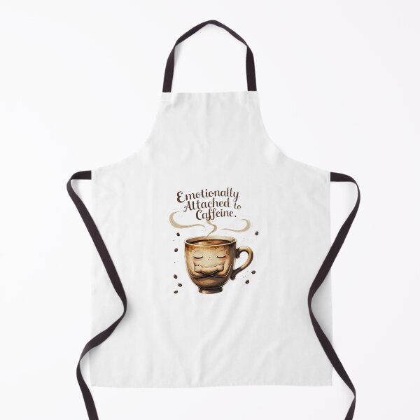 Item preview, Emotionally Attached To Caffeine Burnout Coffee Humor designed and sold by AQUILAKREO.