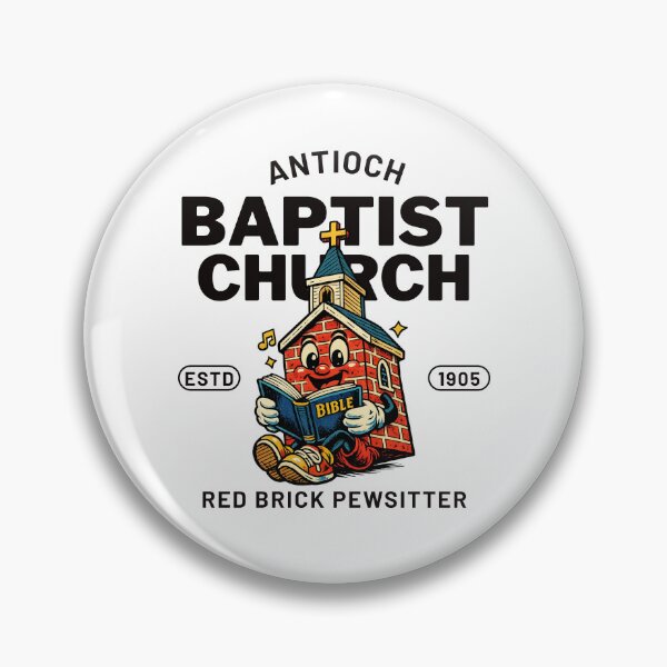 Item preview, Oklahoma : Antioch baptist church red brick pewsitter designed and sold by Peerless-Prime.