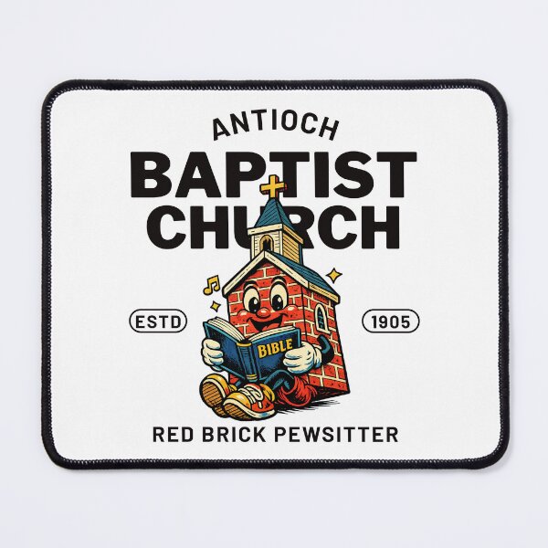 Item preview, Oklahoma : Antioch baptist church red brick pewsitter designed and sold by Peerless-Prime.