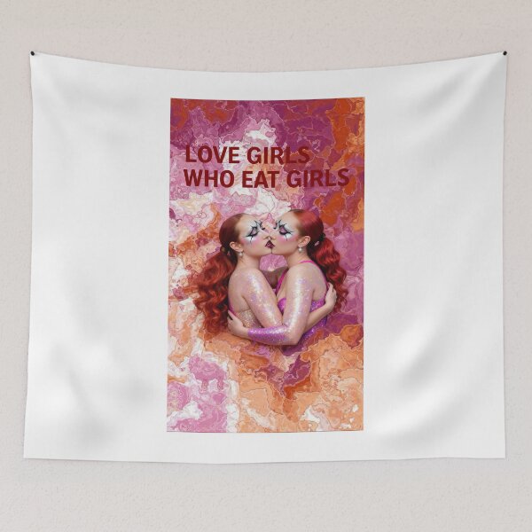 Item preview, Love Girls Who Eat Girls Chappell Roan Fanart designed and sold by y2kponyclub.
