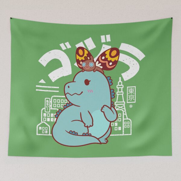 Item preview, Kawaii Kaiju designed and sold by Estudio Kudasai.