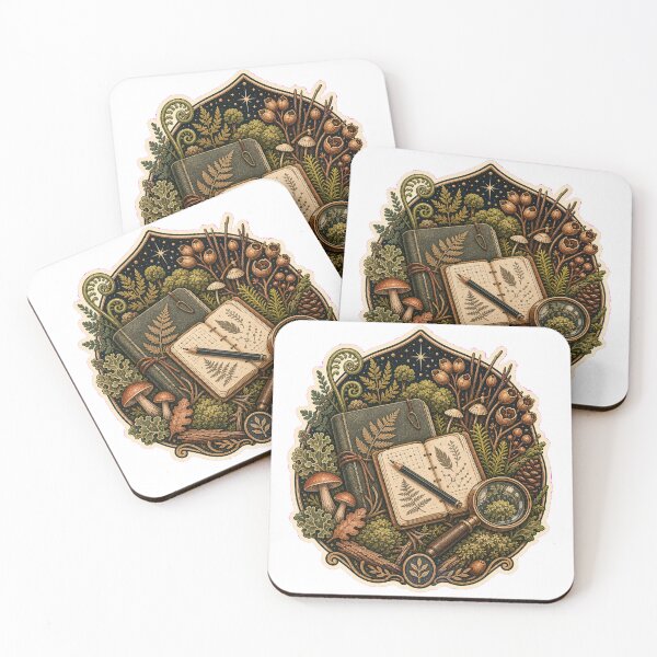 Item preview, Forest Floor Field Notes Badge designed and sold by BrentonAndCo.