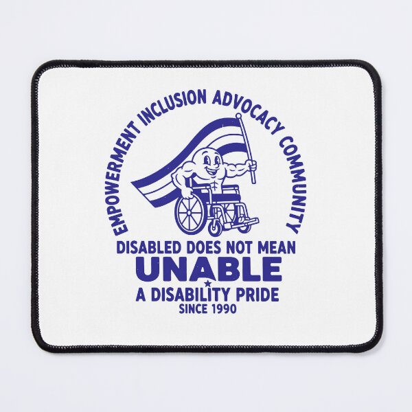 Item preview, Disability awareness Disabled Does Not Mean Unable designed and sold by LuminOrb.