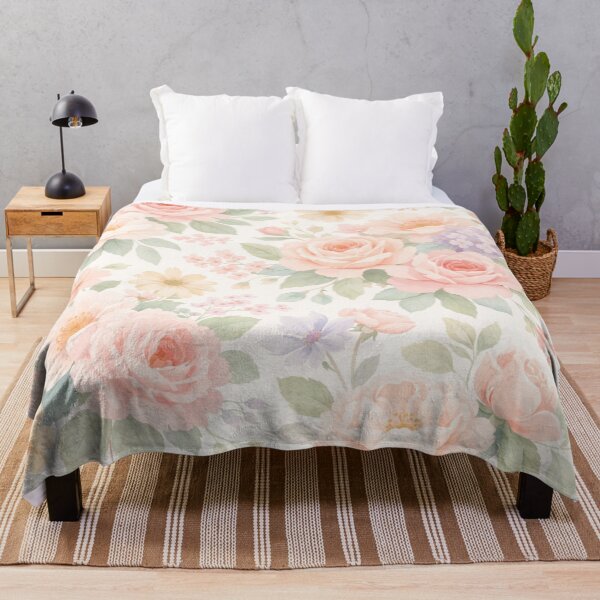 Item preview, Soft Pastel Floral Wallpaper designed and sold by Ve state official.