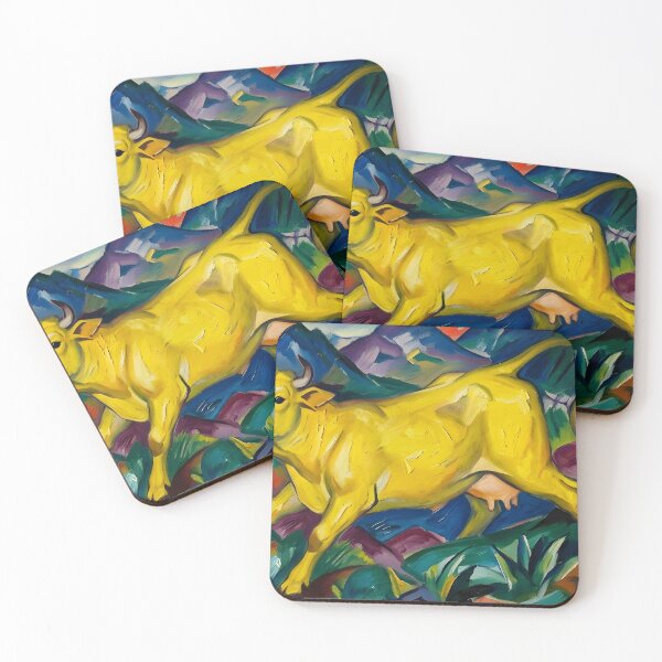 Item preview, Franz Marc: The Yellow Cow designed and sold by GreatPeopleMind.