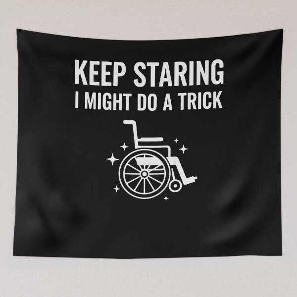 Item preview, Disability Awareness Keep Staring designed and sold by LuminOrb.