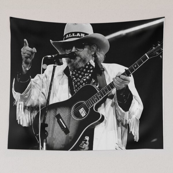 Item preview, David Allan Coe Classic Outlaw Country  designed and sold by oliviafowlerart.