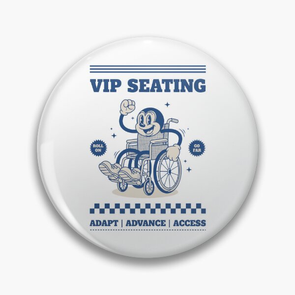 Item preview, Disability Awareness VIP Seating Autism Cerebral designed and sold by LuminOrb.
