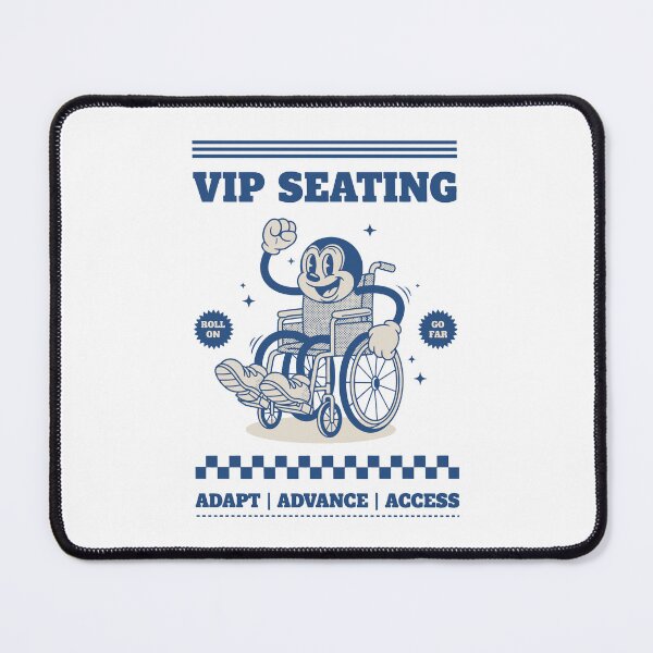 Item preview, Disability Awareness VIP Seating Autism Cerebral designed and sold by LuminOrb.