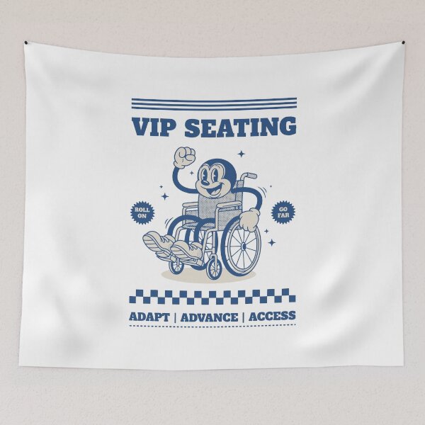 Item preview, Disability Awareness VIP Seating Autism Cerebral designed and sold by LuminOrb.