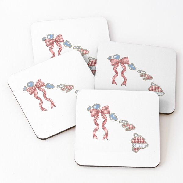 Item preview, Cute Patriotic Hawaii Map with Red Gingham Bow designed and sold by Paper Drip.