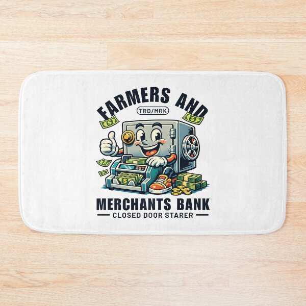 Item preview, Oklahoma : farmers and merchants bank closed door starer designed and sold by Peerless-Prime.