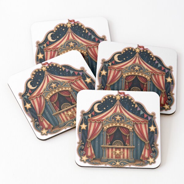 Item preview, FunHaus Big Top Ticket Booth Sticker designed and sold by BrentonAndCo.